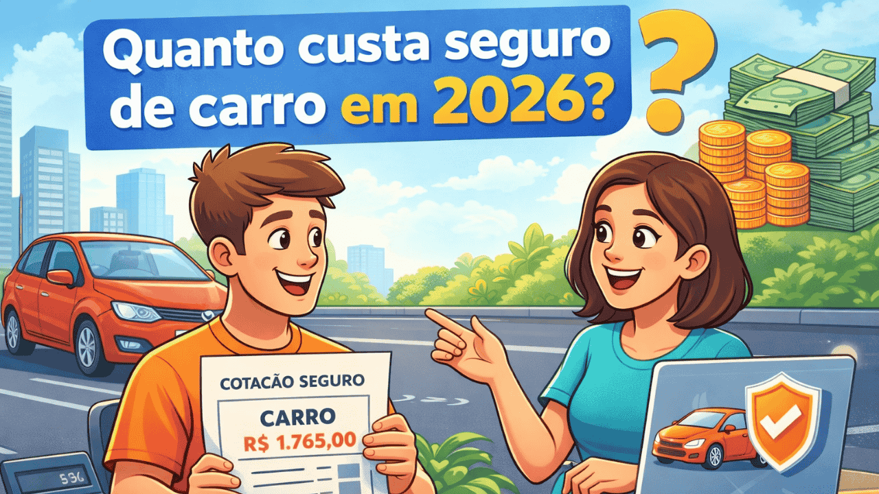 Quanto custa seguro de carro em 2026? 9 fatores que influenciam o preço + valores reais
