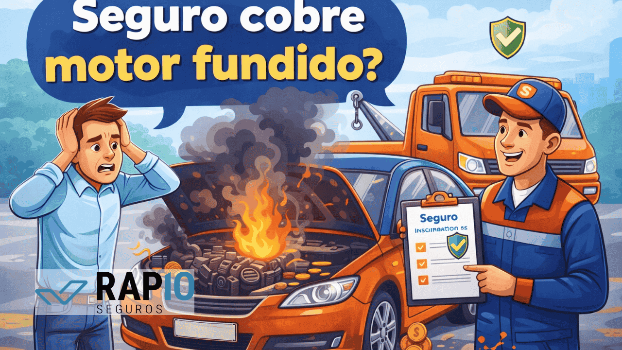 Seguro cobre motor fundido? Entenda quando a seguradora paga