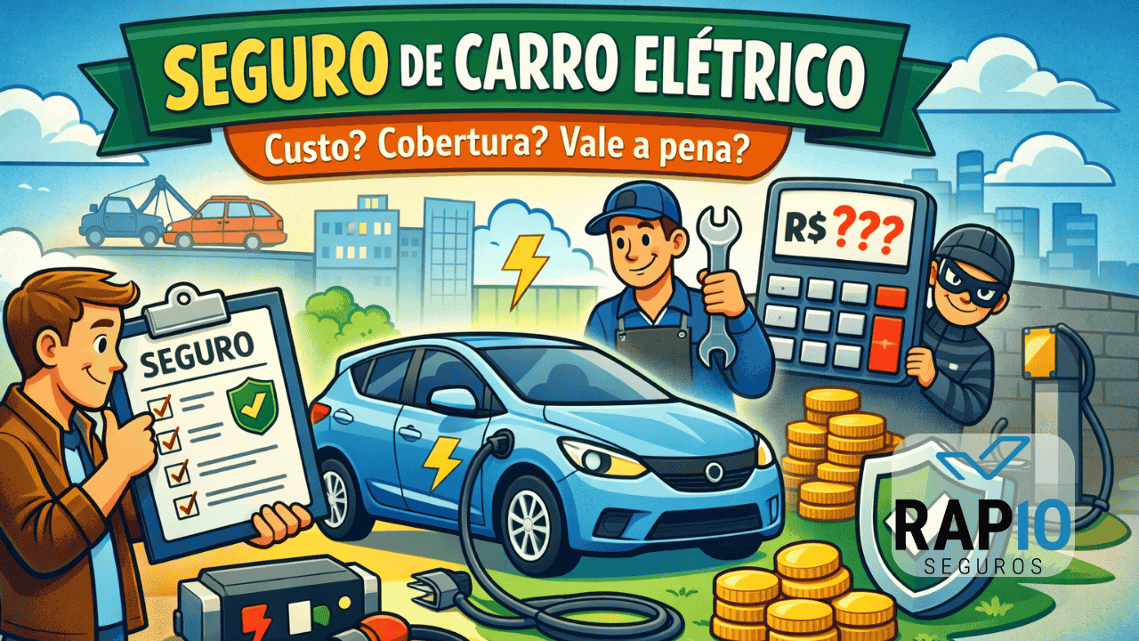 Seguro de carro elétrico: quanto custa, o que cobre e se vale a pena contratar