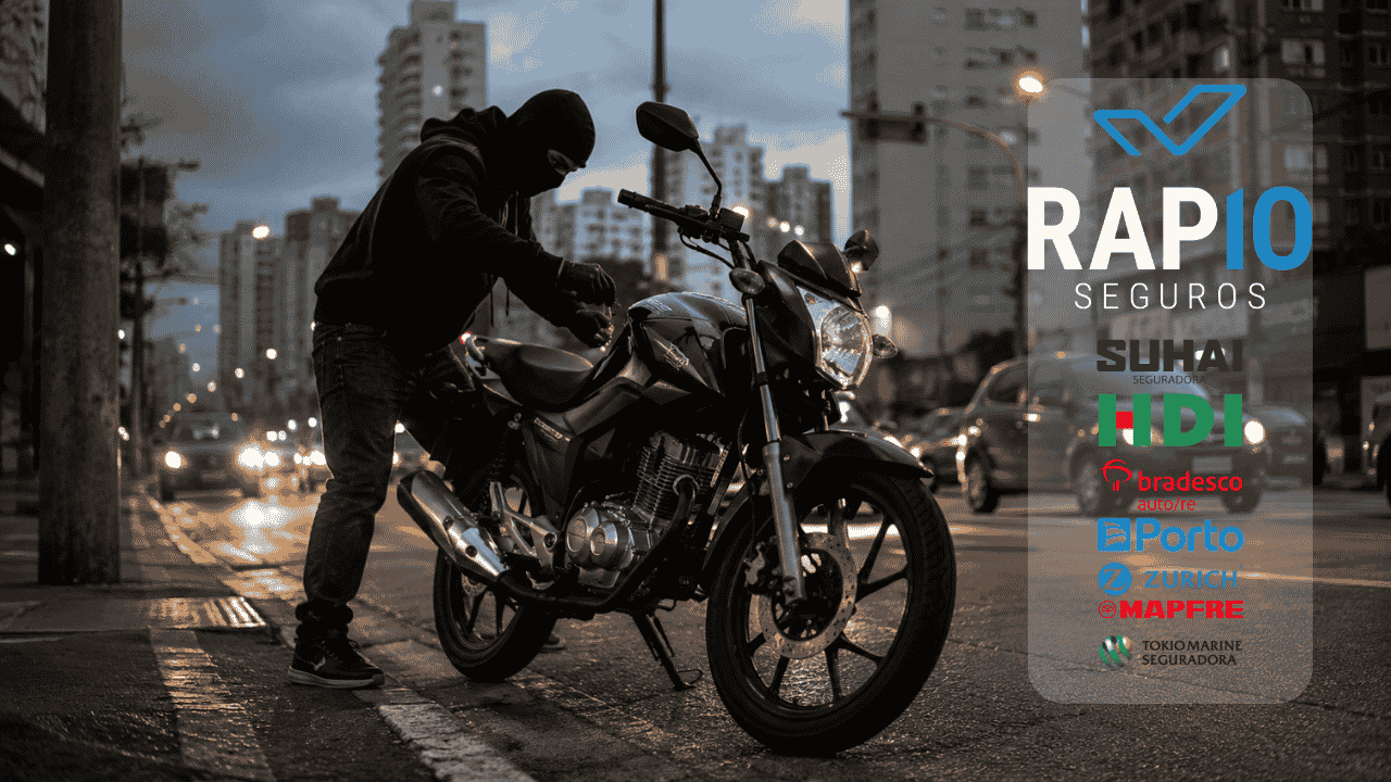 Mais de 6,7 mil motos roubadas ou furtadas em SP: seguro para moto vale a pena?