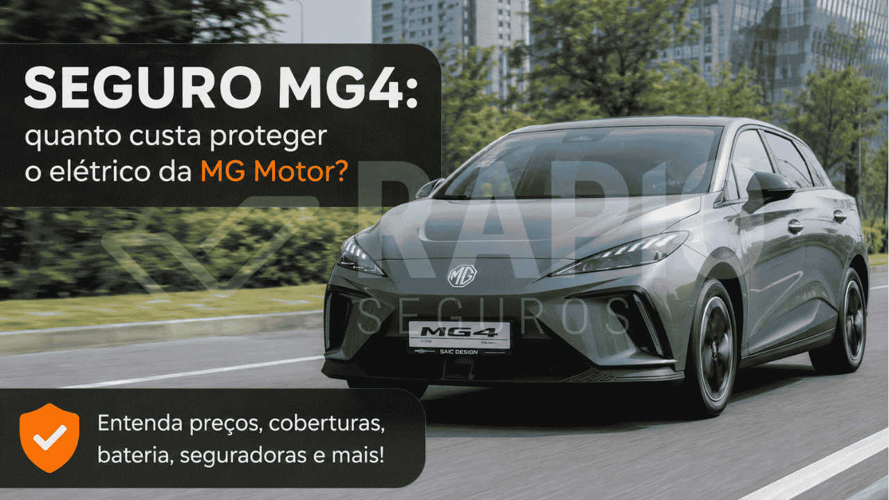 Seguro MG4: quanto custa proteger o elétrico da MG Motor?
