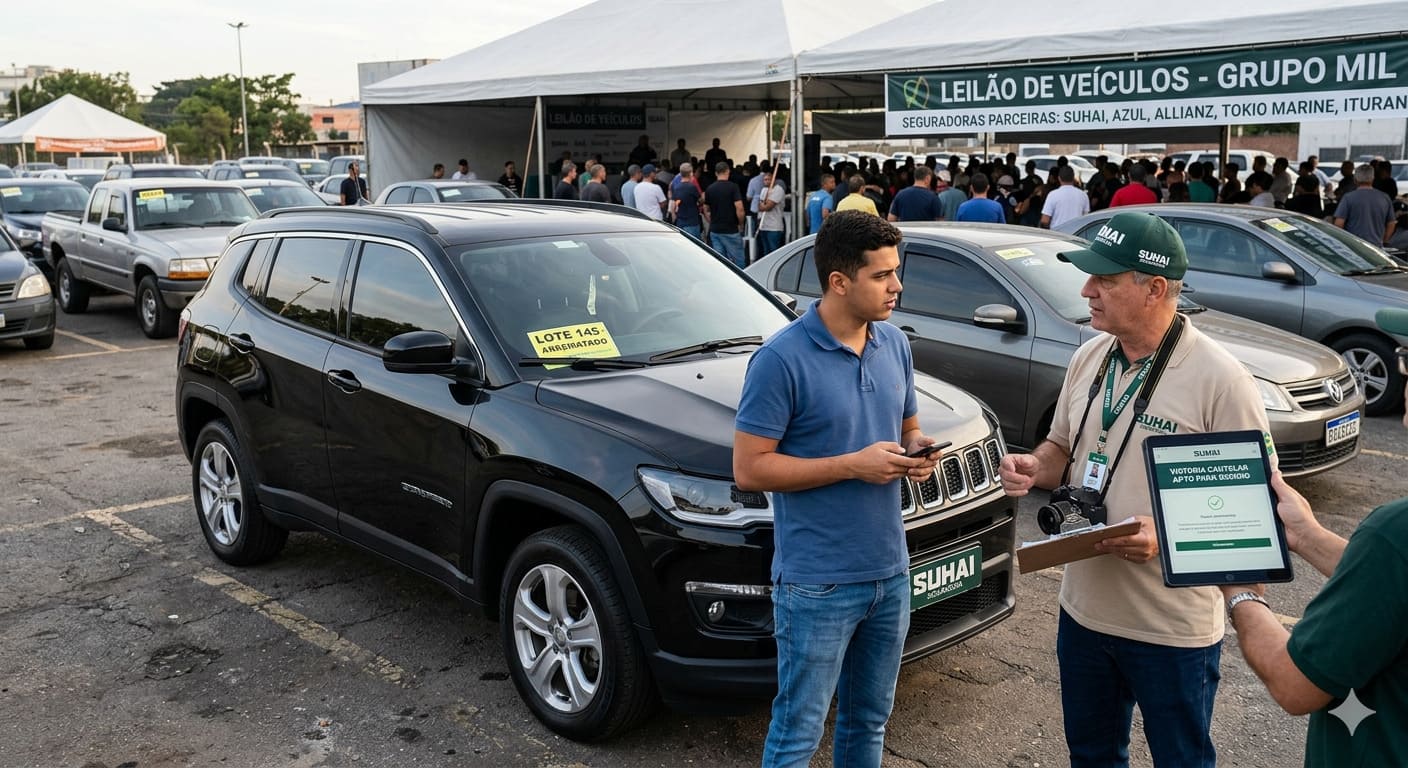 Qual seguro aceita carro de leilão​? 