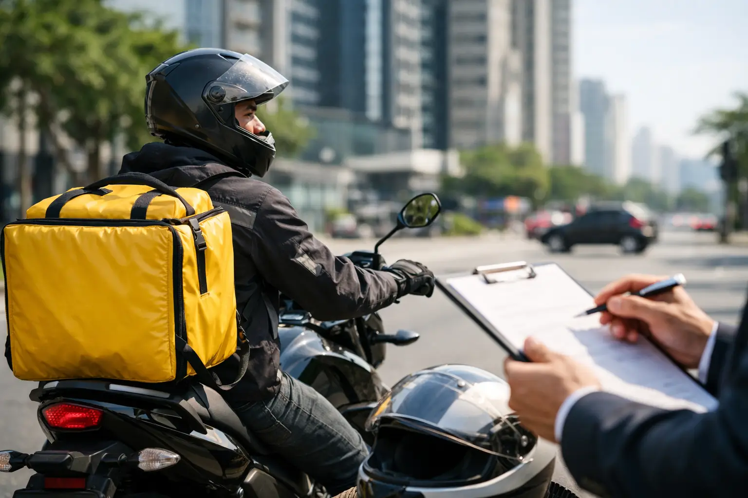 Seguro para moto de entrega vale a pena?
