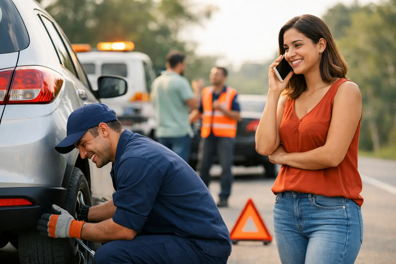 Assistências úteis no seguro auto que valem a pena